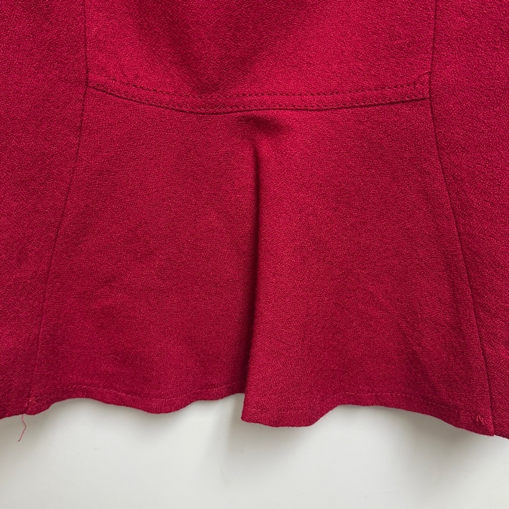 White House Black Market Red Suit Jacket and Skirt - Picture 9 of 14